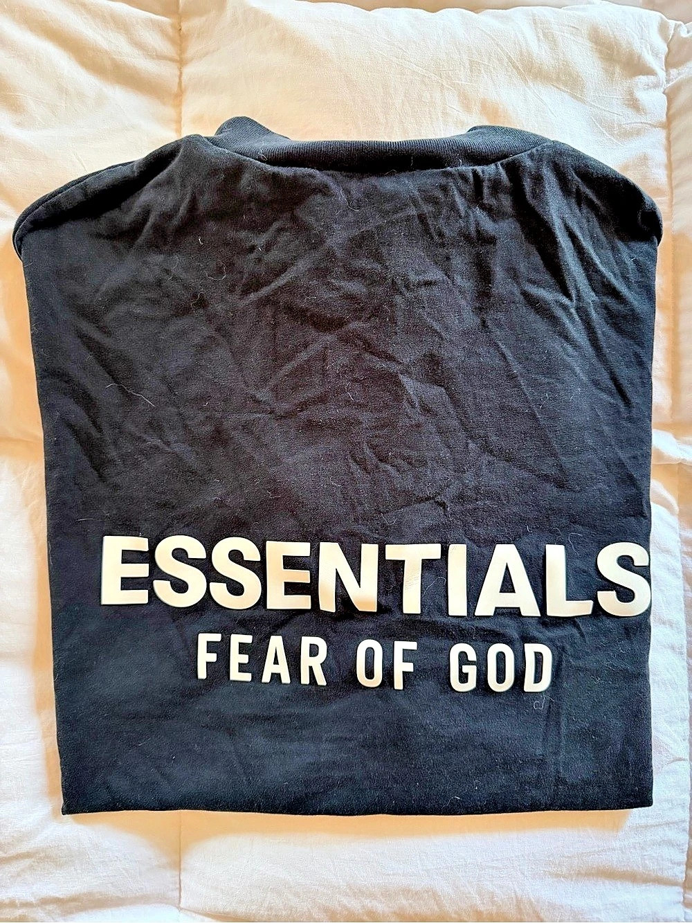 Fear of God Essentials Core Collection T-Shirt Black Logo Tee